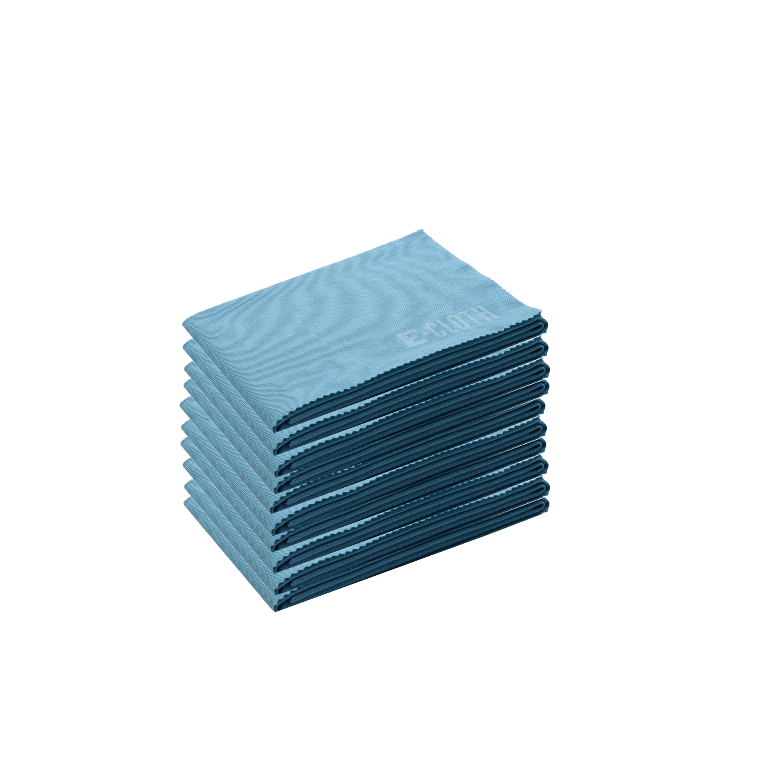 E-Cloth 10 Glas- und Poliertücher alaska blau