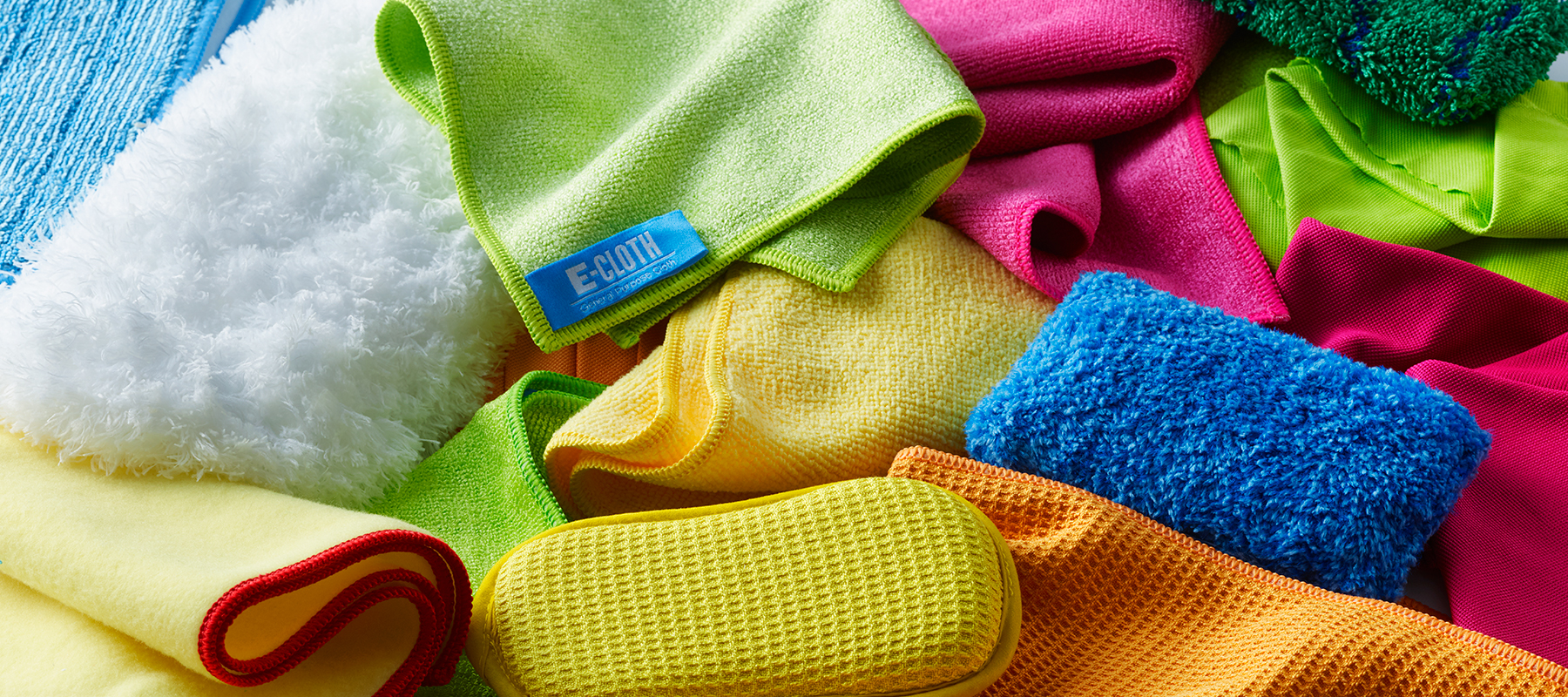 E-Cloth Pads und Reinigungstücher E-Cloth Pads und Tücher putzen das ganze Haus