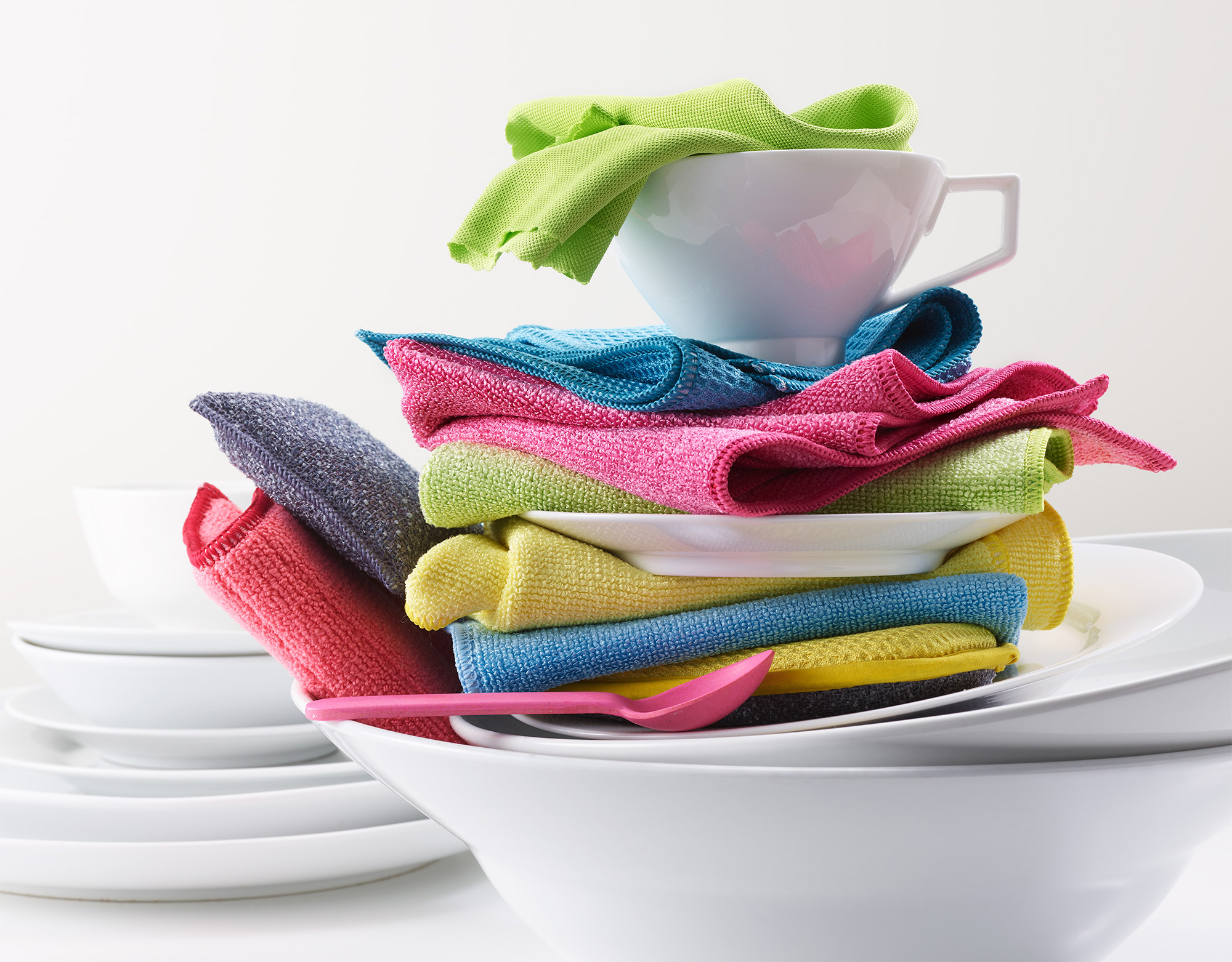 Pads und E-Cloth Reinigungstücher