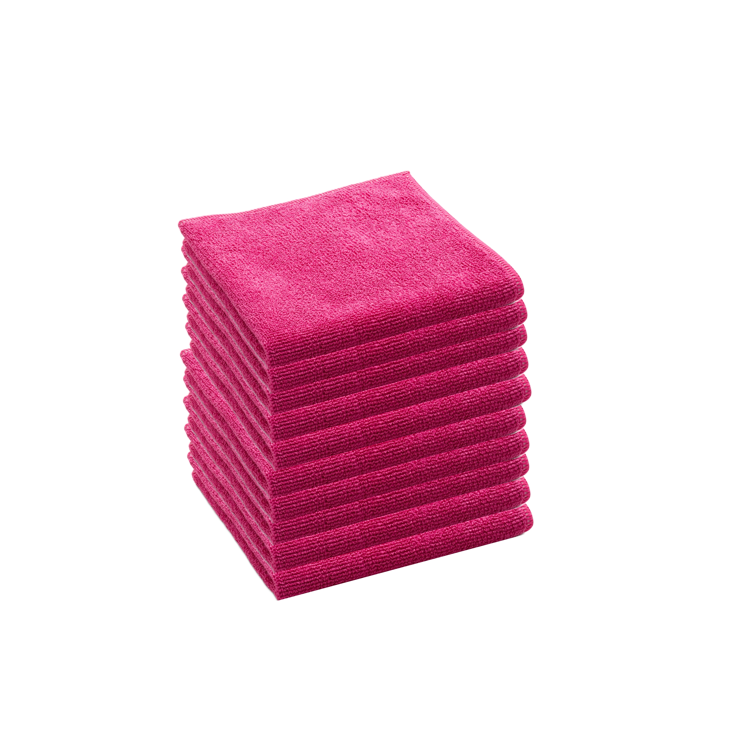 E-Cloth 10 Vielzwecktücher himbeer rose, rot