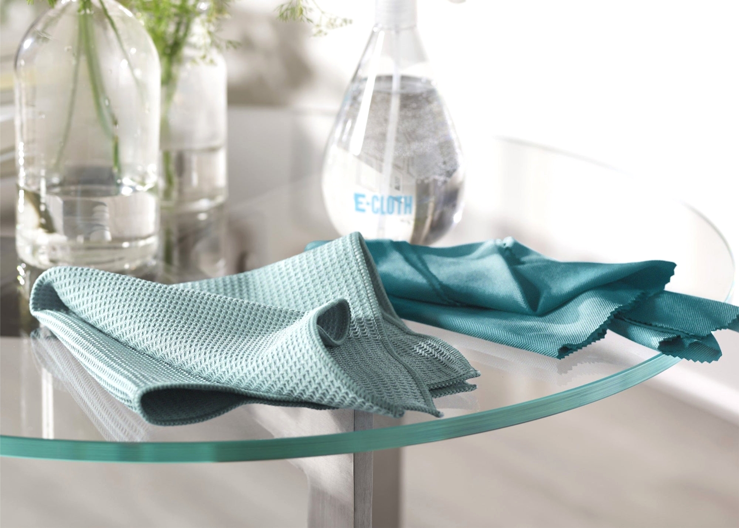 E-Cloth Fenster Set blau